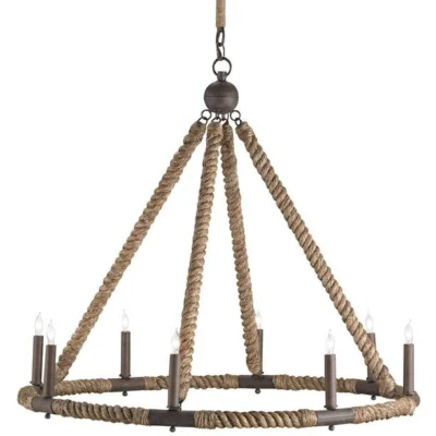 Bowline Chandelier design by Currey and Company