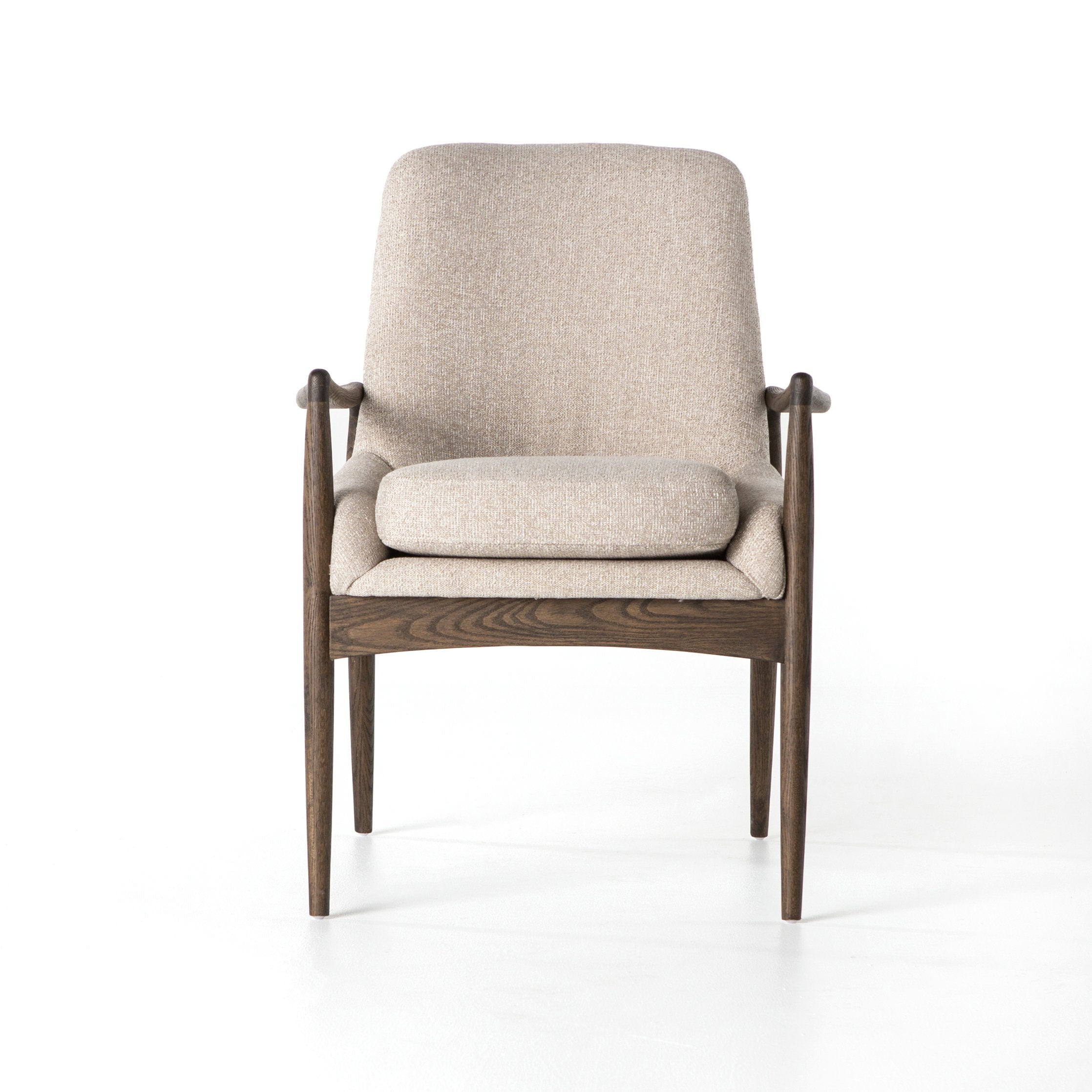 Braden Dining Arm Chair in Light Camel