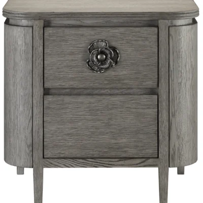 Briallen Nightstand in Various Finishes design by Currey and Company
