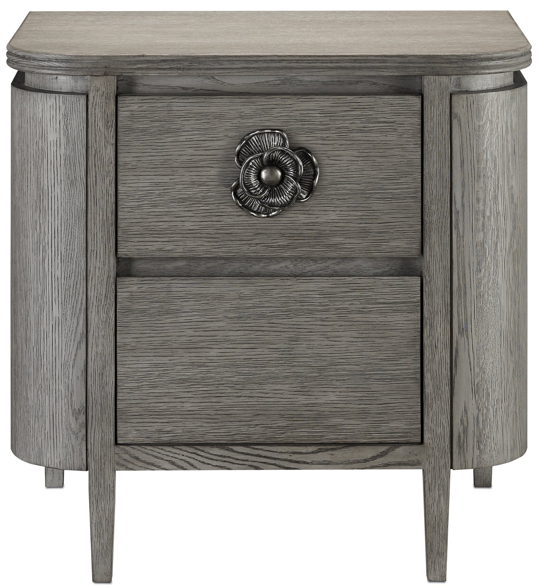 Briallen Nightstand in Various Finishes design by Currey and Company