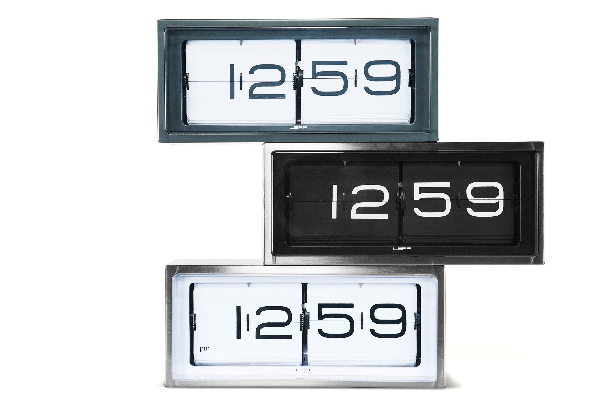 Brick Desk Clock design by Leff Amsterdam