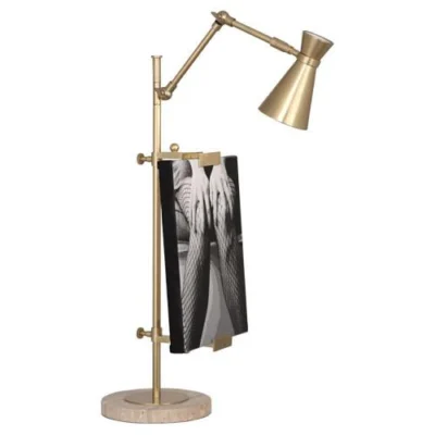 Bristol Table Easel w Lamp design by Jonathan Adler