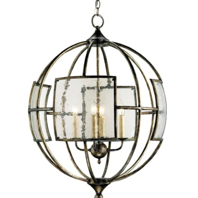 Broxton Orb Chandelier design by Currey and Company