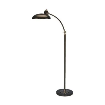 Bruno Collection Adjustable C Arm Task Floor Lamp design by Robert Abbey