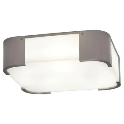 Bryce Flush Mount in Brushed Nickel design by Robert Abbey