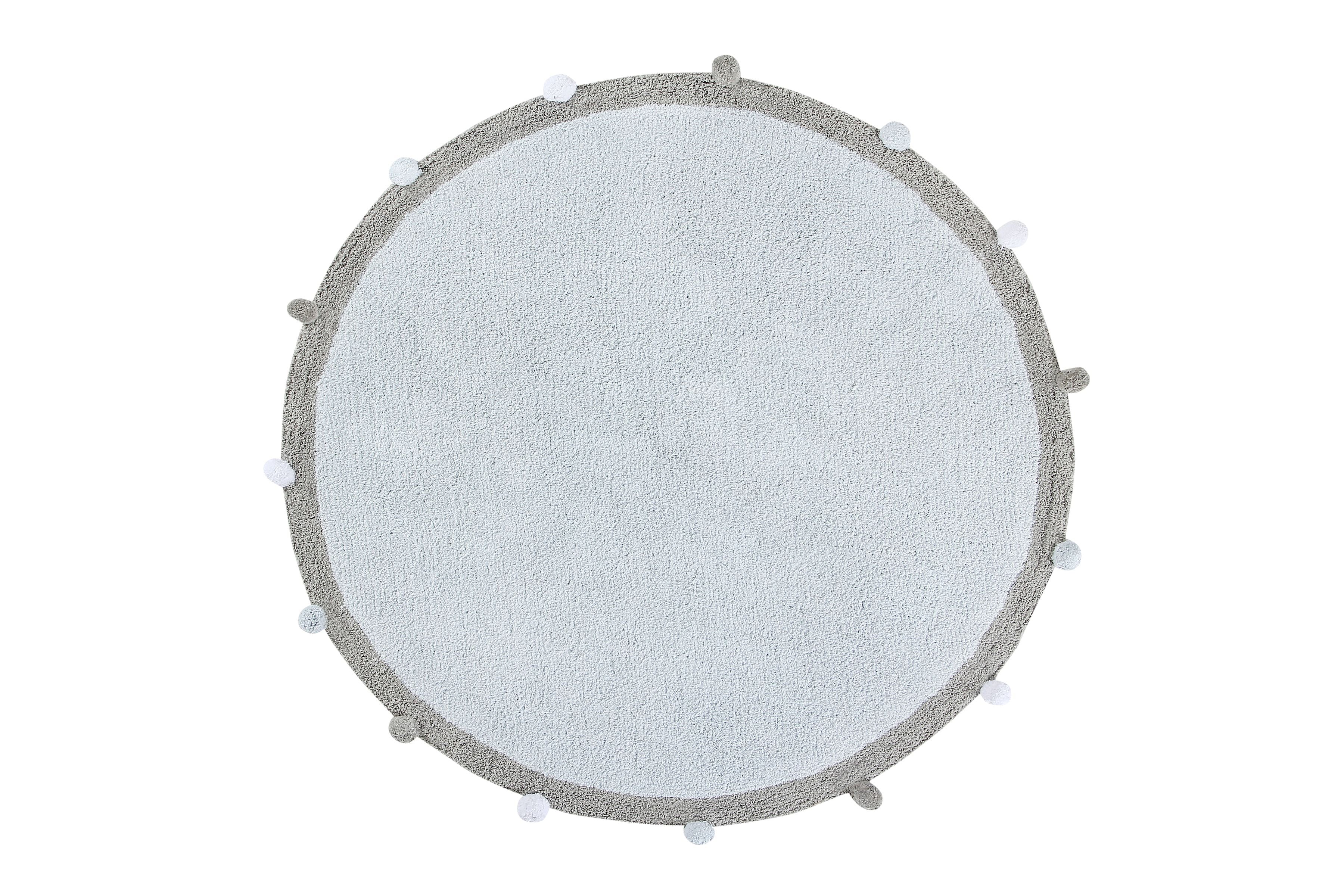 Bubbly Rug in Soft Blue design by Lorena Canals