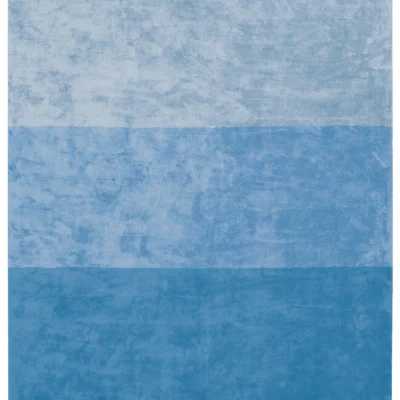 Byred Yama Hand Knotted Rug in Light Blue design by Second Studio