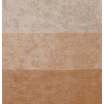 Byred Yama Hand Knotted Rug in Orange design by Second Studio