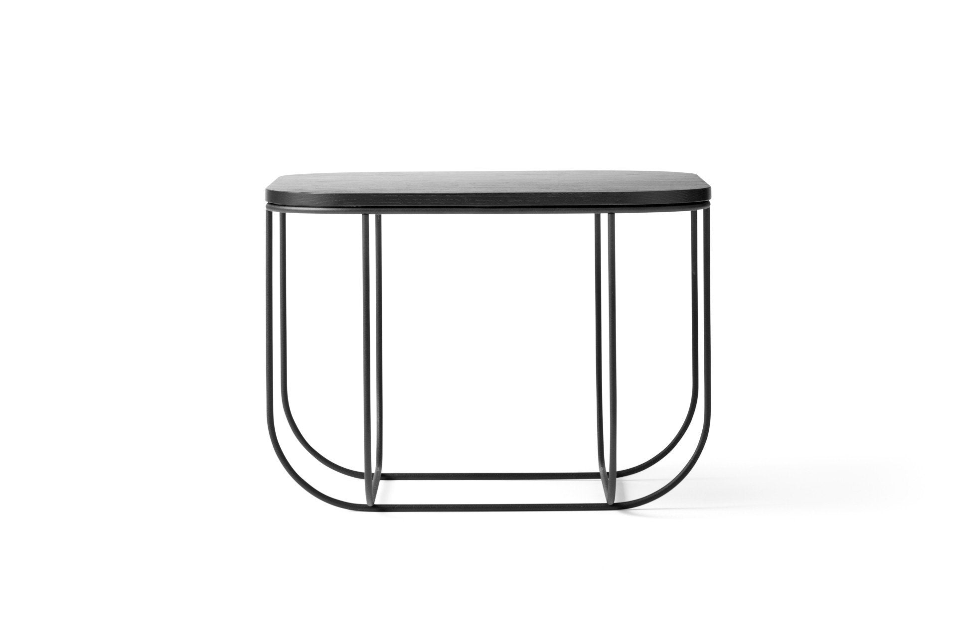 Cage Table in Black and Dark Ash in multiple sizes by Menu