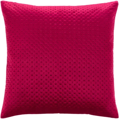 Calista Velvet Pillow in Fuschia