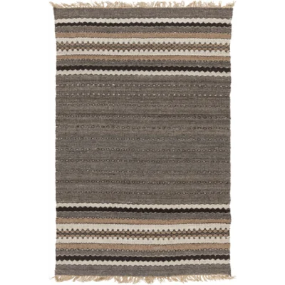 Camel Rug in Dark Brown and Khaki design by Papilio