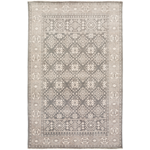 Cappadocia Rug in Medium Gray and Ink