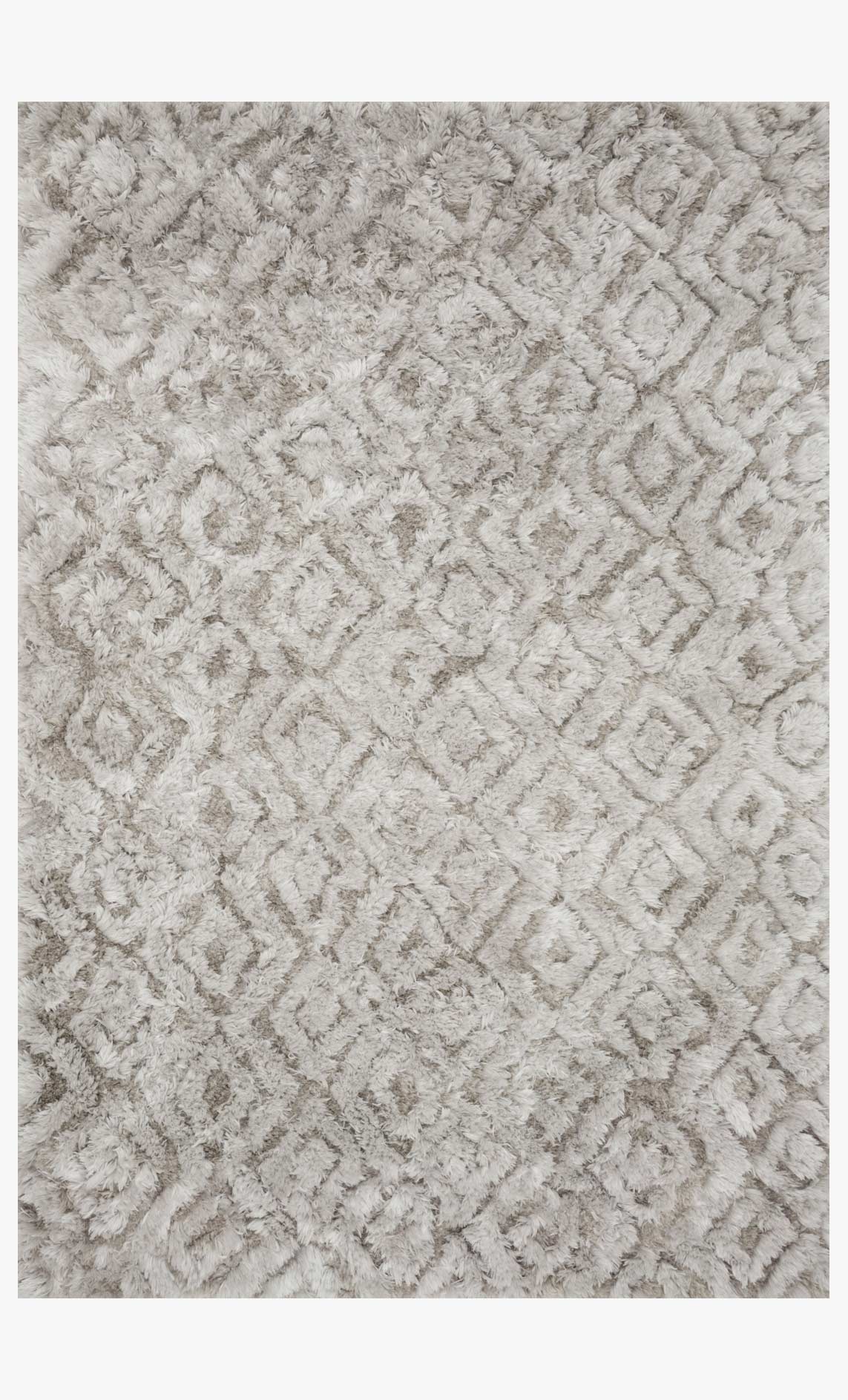 Caspia Rug in Silver by Justina Blakeney for Loloi