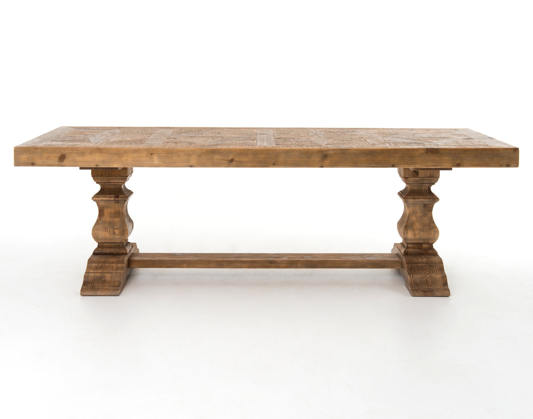 Castle Dining Table in Bleached Pine