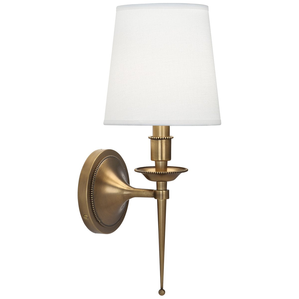 Cedric Wall Sconce in Various Finishes design by Robert Abbey