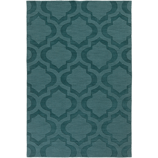 Central Park Rug in Teal