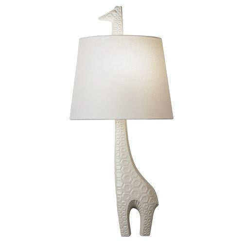 Ceramic Giraffe Wall Sconce design by Jonathan Adler