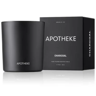 Charcoal Signature Candle design by Apotheke