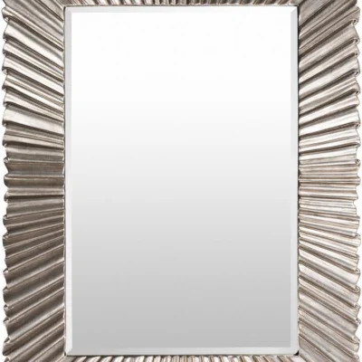 Chaucer Mirror in Silver