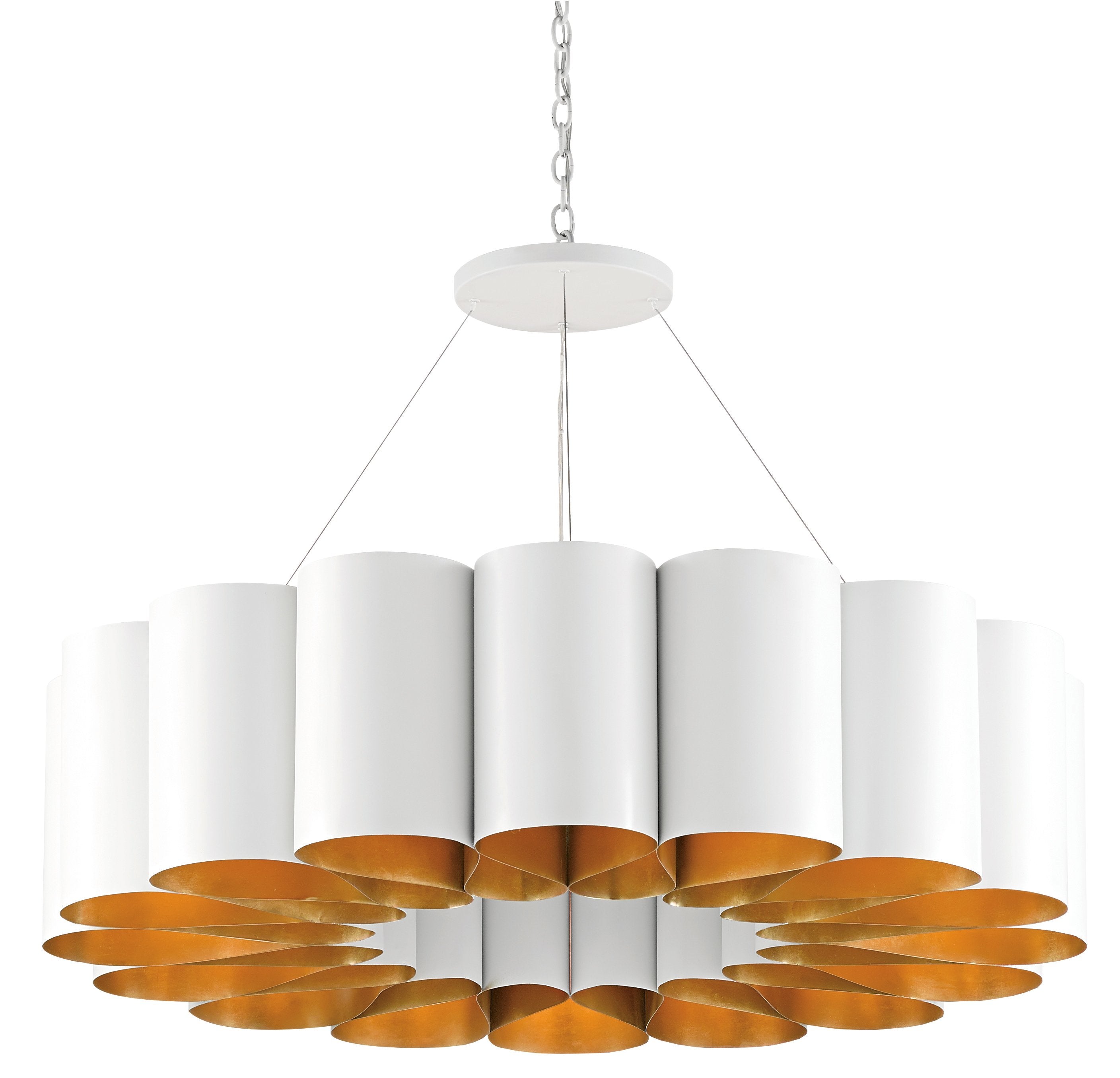 Chauveau Chandelier by Currey and Company