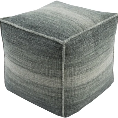 Chaz Pouf in Grey