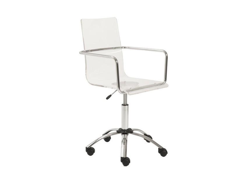 Chloe Office Chair in Clear design by Euro Style