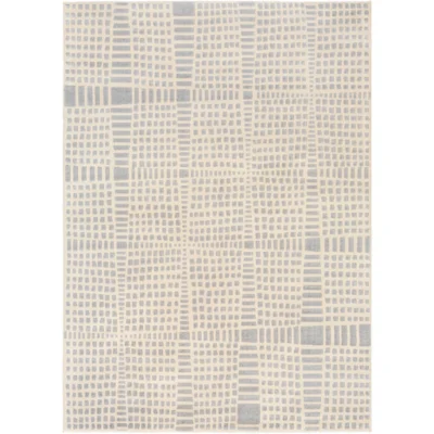 City Rug in Light Gray and Beige