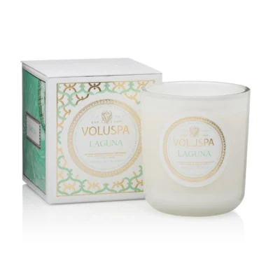 Classic Maison Candle in Laguna design by Voluspa