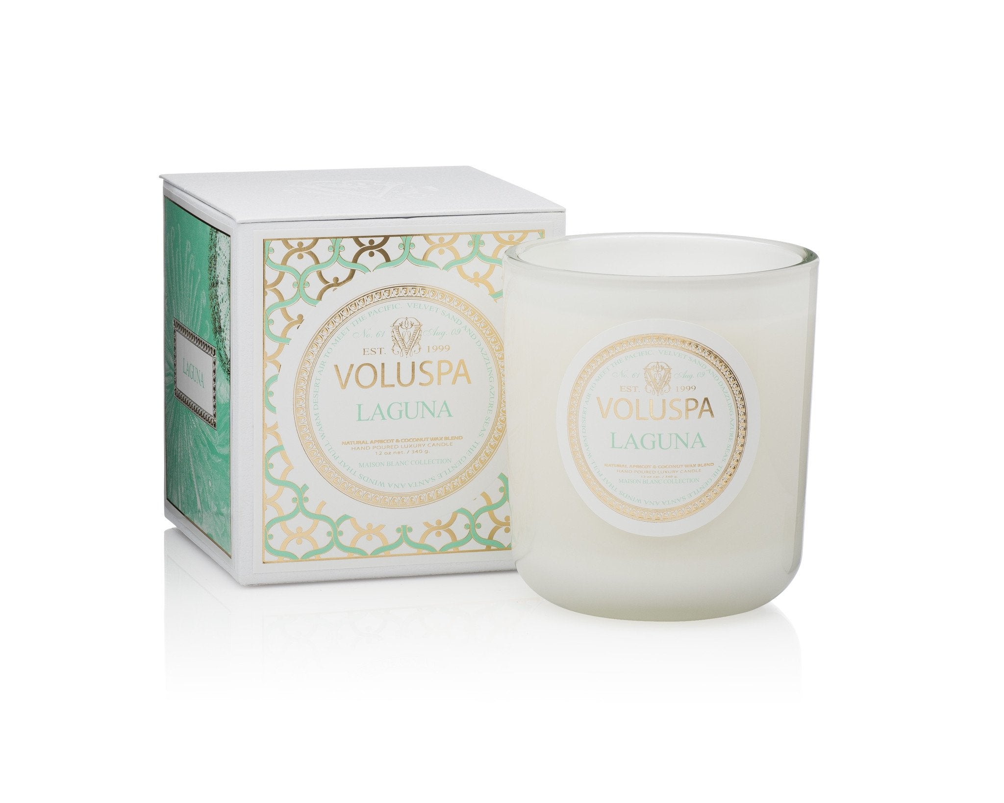 Classic Maison Candle in Laguna design by Voluspa