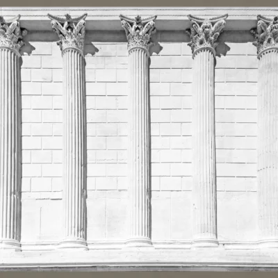 Classical Columns Wall Art design by Lillian August