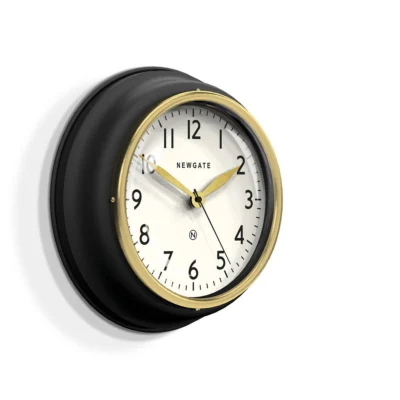 Cookhouse II Clock in Black design by Newgate