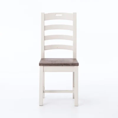 Cornwall Ladder Back Dining Chair in Stucco White