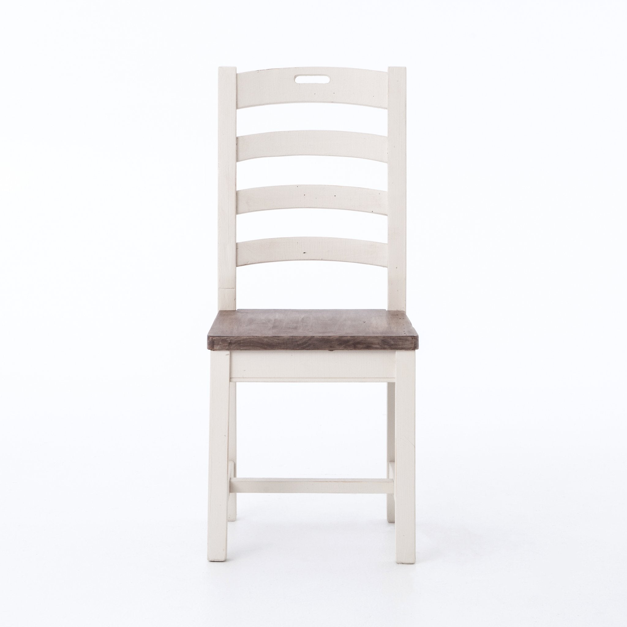 Cornwall Ladder Back Dining Chair in Stucco White