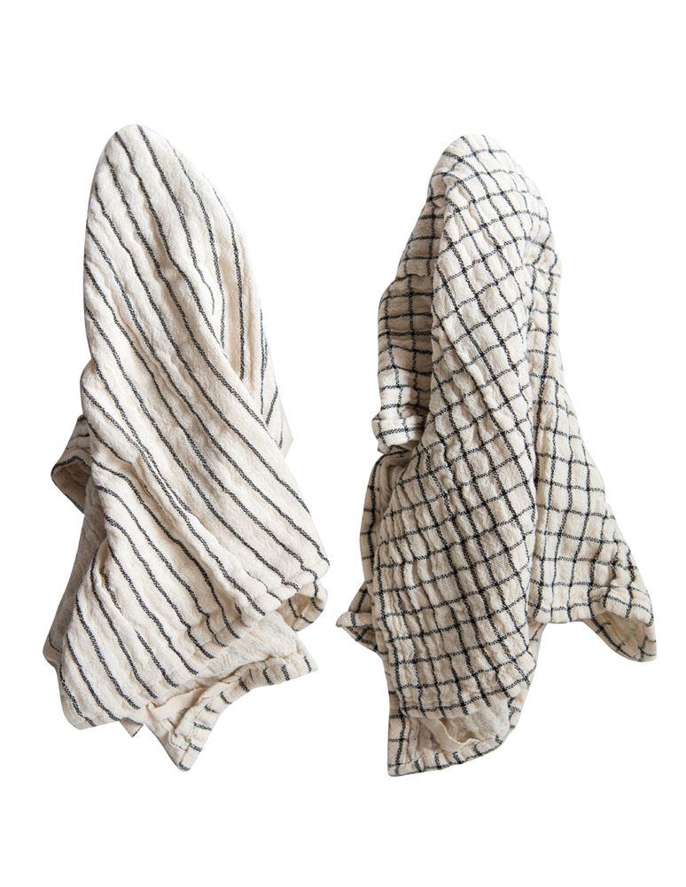 Cotton Tea Towel in 2 Natural Styles by BD Edition