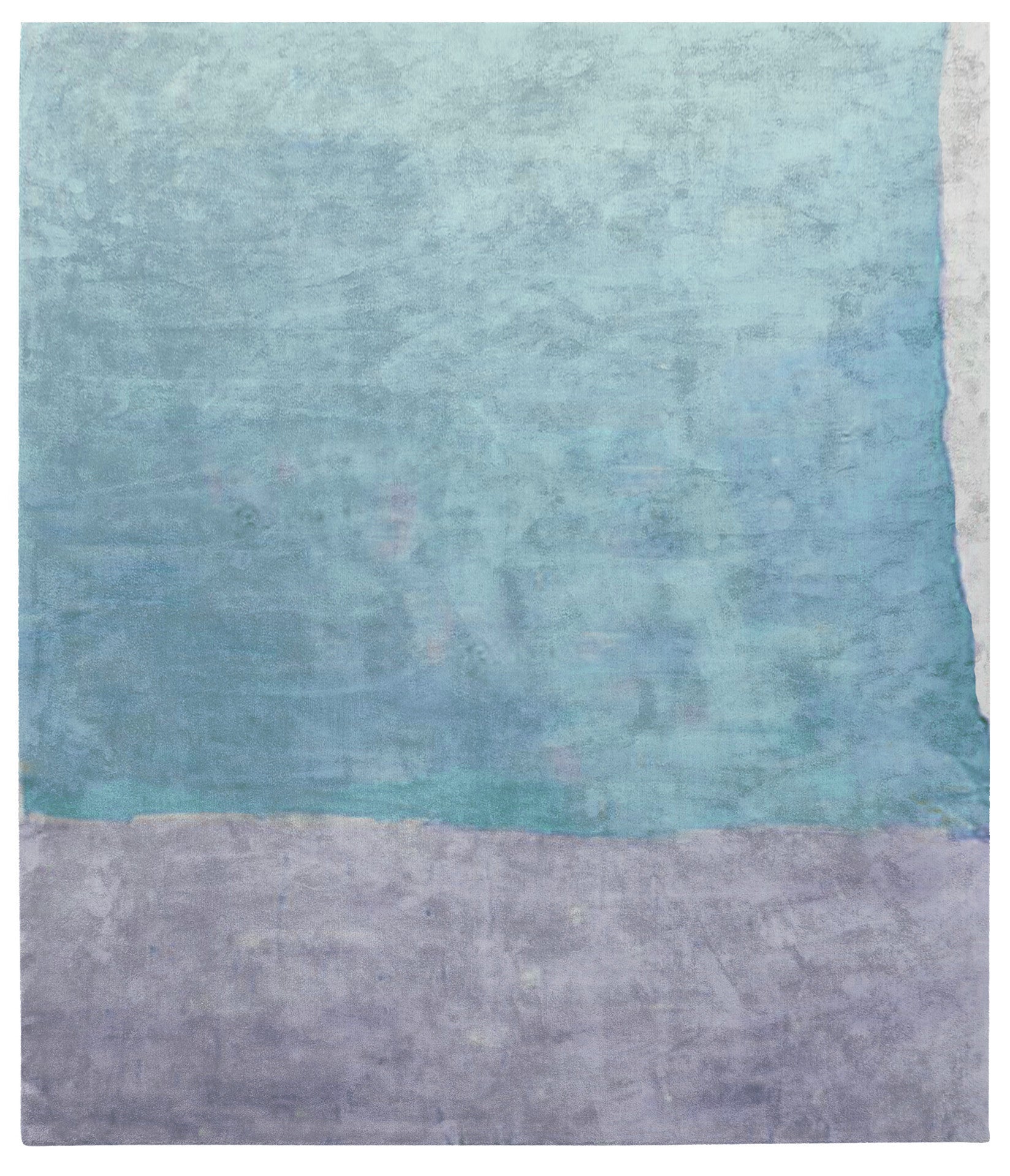 Cozzo Di Naro Hand Tufted Rug in Light Blue design by Second Studio