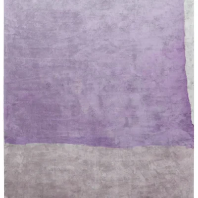 Cozzo Di Naro Hand Tufted Rug in Purple design by Second Studio