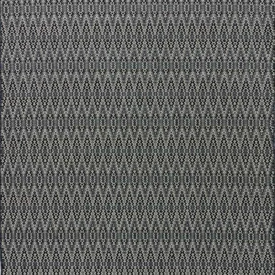 Crover Indoor Outdoor Geometric Black and Gray Area Rug