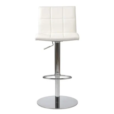 Cyd Bar Counter Stool in White design by Euro Style