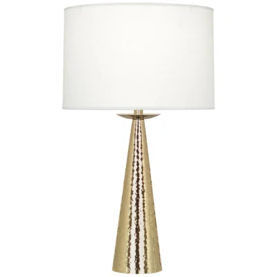 Dal Tapered Table Lamp in Various Finishes design by Robert Abbey