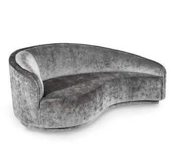 Dana Left Arm Chaise Gray design by Interlude Home