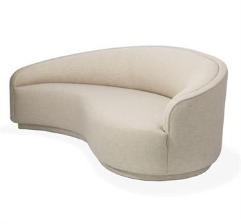 Dana Right Arm Chaise Almond design by Interlude Home