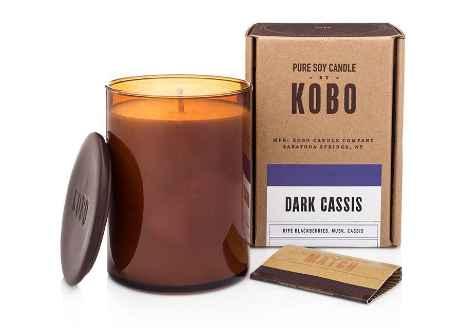 Dark Cassis Candle design by Kobo Candles