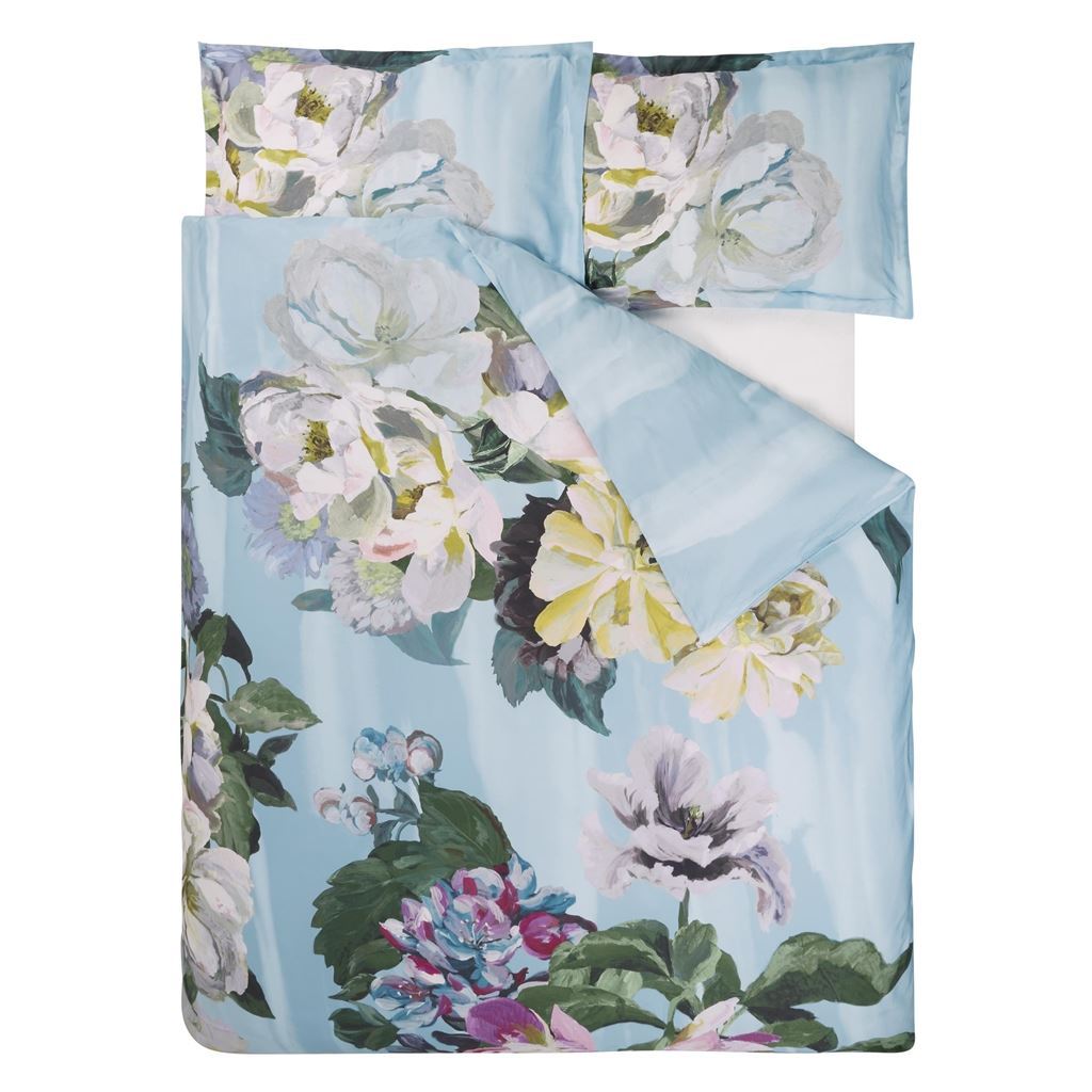 Delft Flower Sky Bedding design by Designers Guild