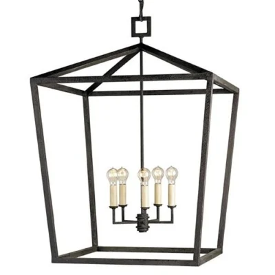 Denison Lantern Large design by Currey and Company