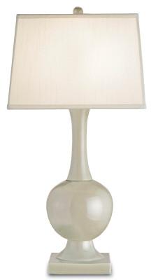 Downton Table Lamp in Pale Celadon design by Currey and Company