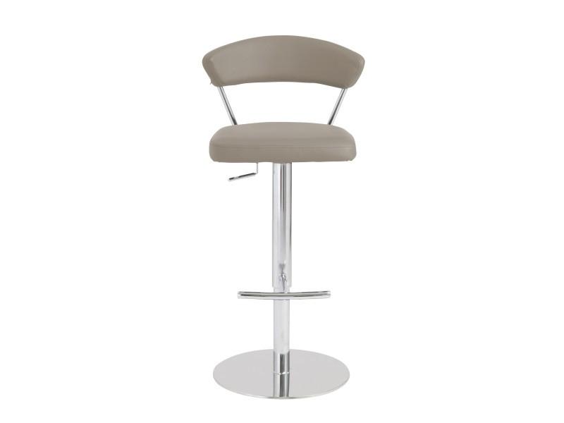 Draco Bar Counter Stool in Taupe design by Euro Style