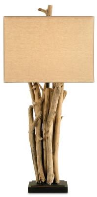 Driftwood Table Lamp design by Currey and Company