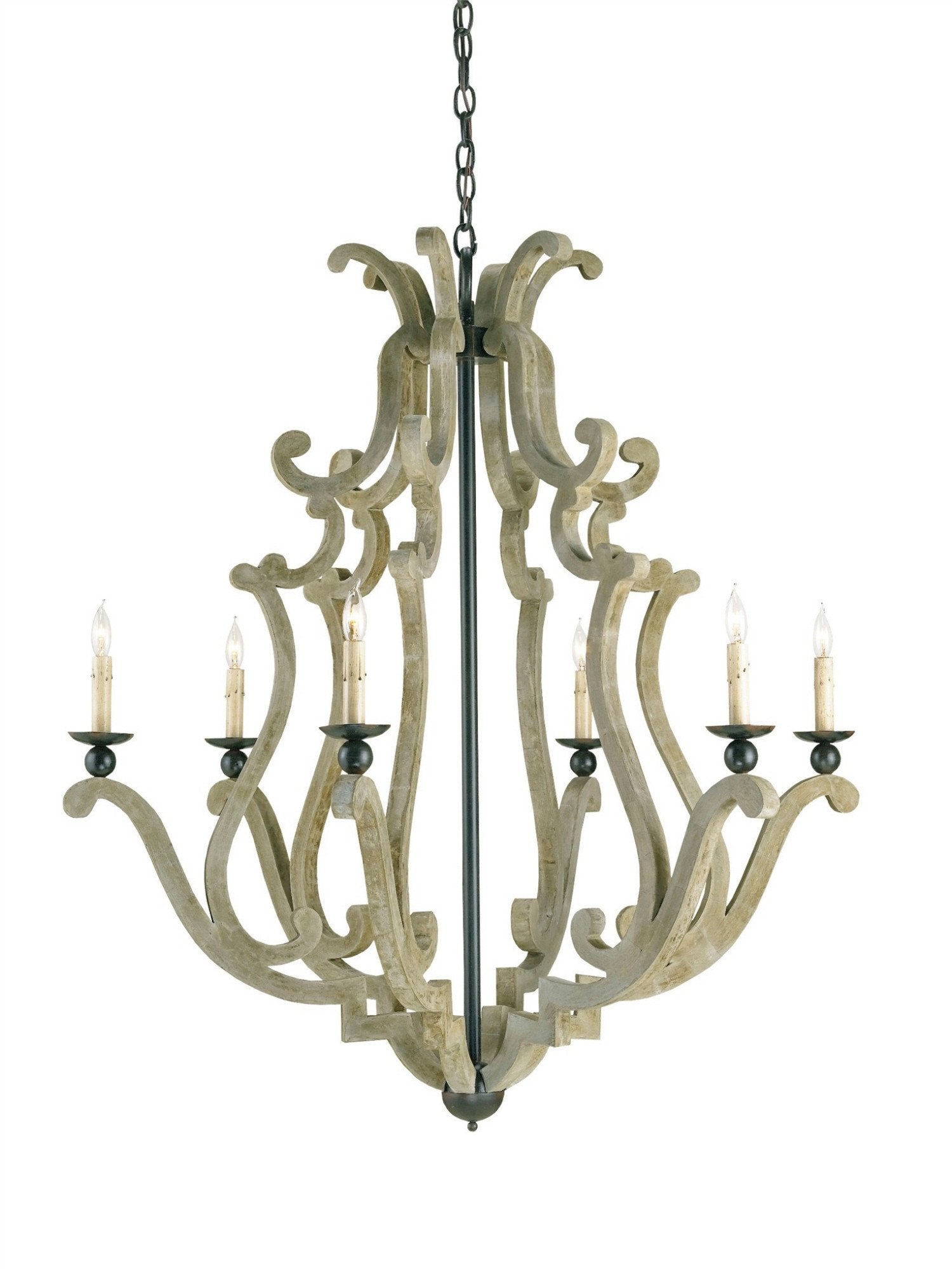 Durand Chandelier design by Currey and Company