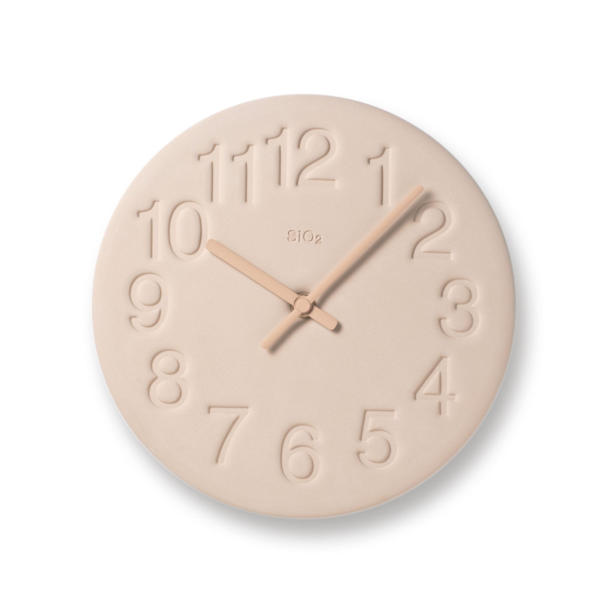 Earth Wall Clock in Pink design by Lemnos