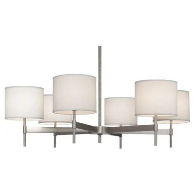 Echo Collection 6 Light Chandelier design by Robert Abbey